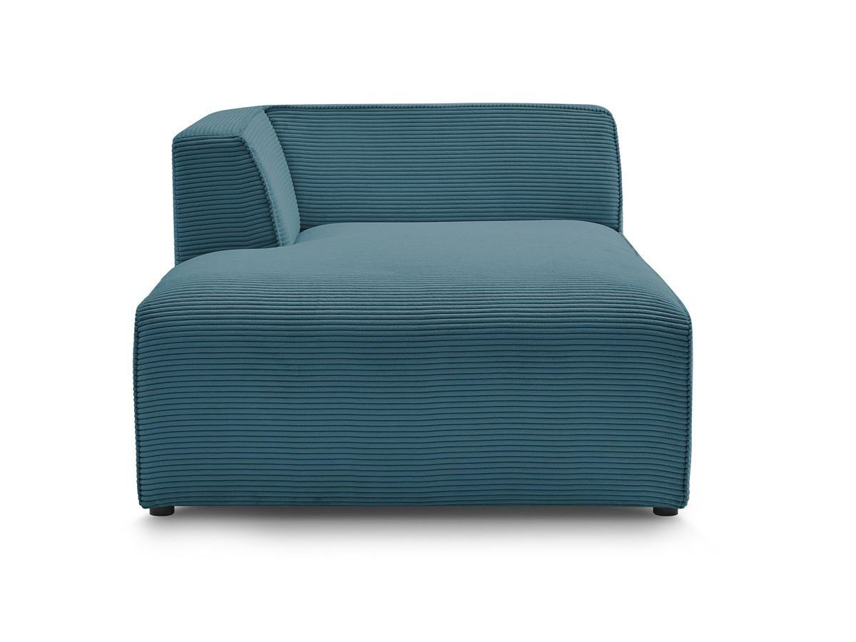 Chaise longue voor modulaire bank MEGEVE corduroy stof