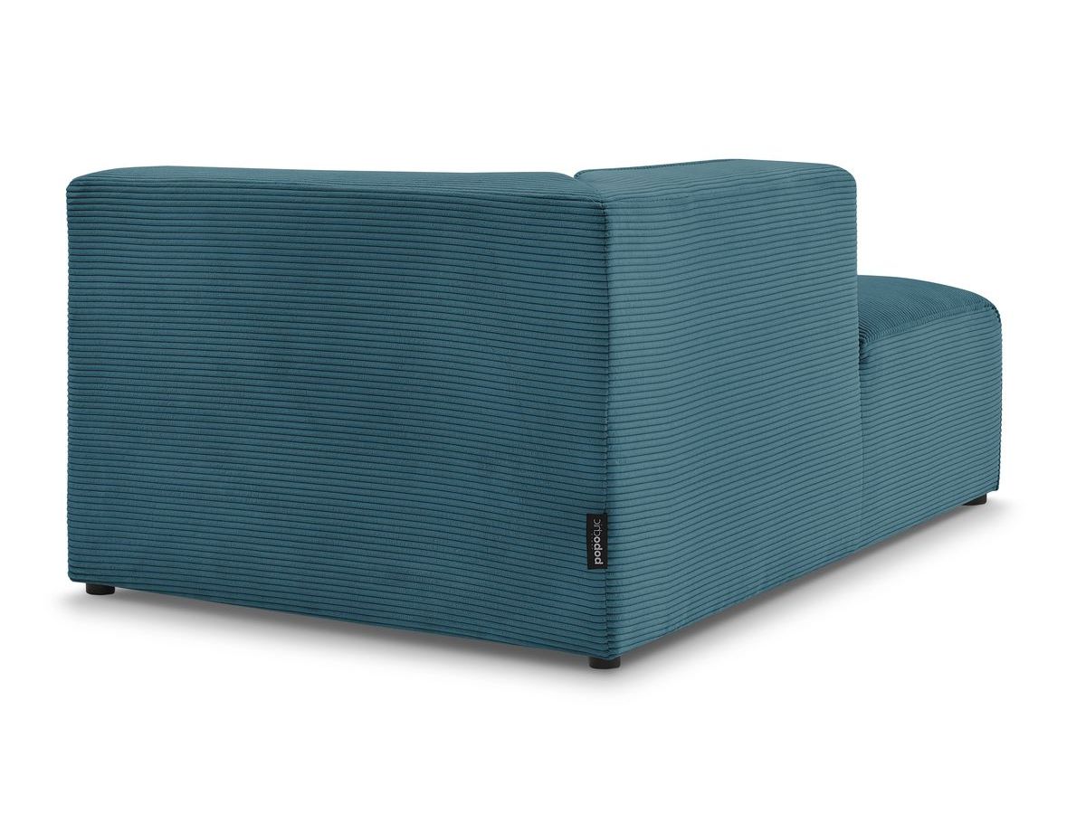 Chaise longue voor modulaire bank MEGEVE corduroy stof