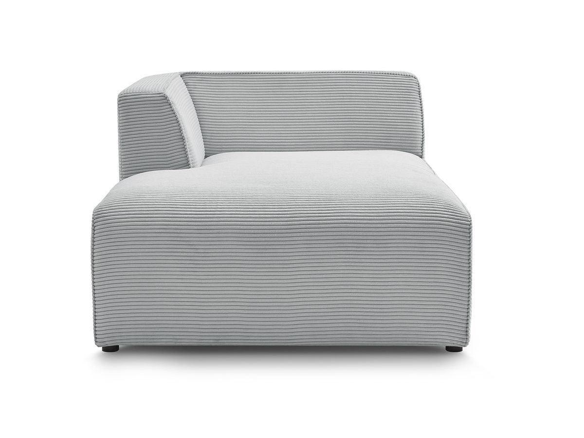 Chaise longue voor modulaire bank MEGEVE corduroy stof