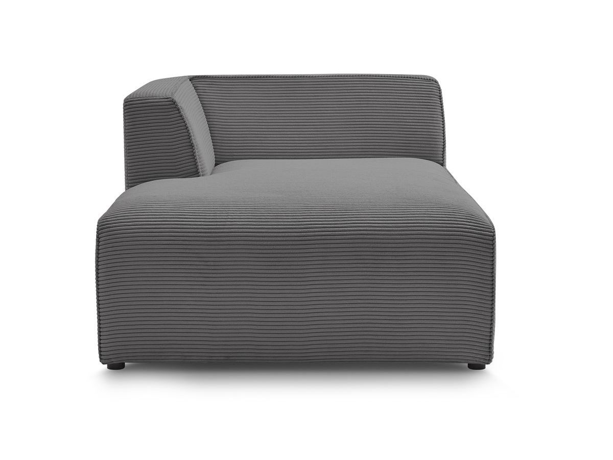 Chaise longue voor modulaire bank MEGEVE corduroy stof
