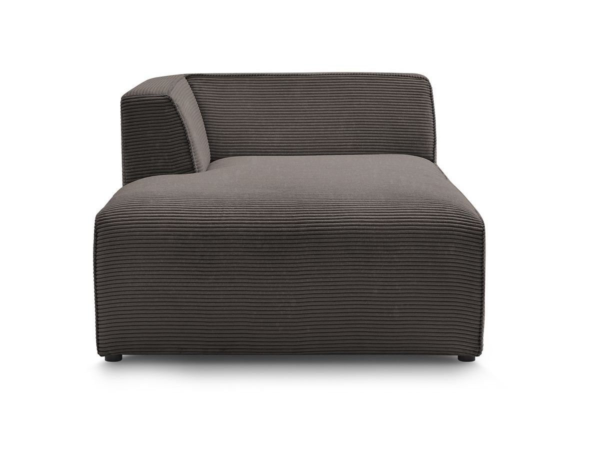 Chaise longue voor modulaire bank MEGEVE corduroy stof