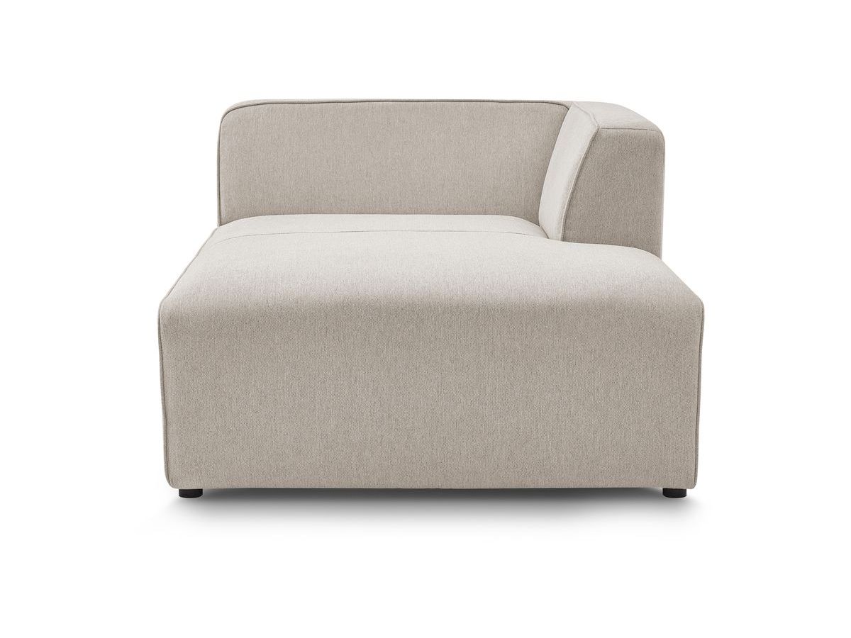Méridienne pour canapé modulable MEGEVE tissu chiné
