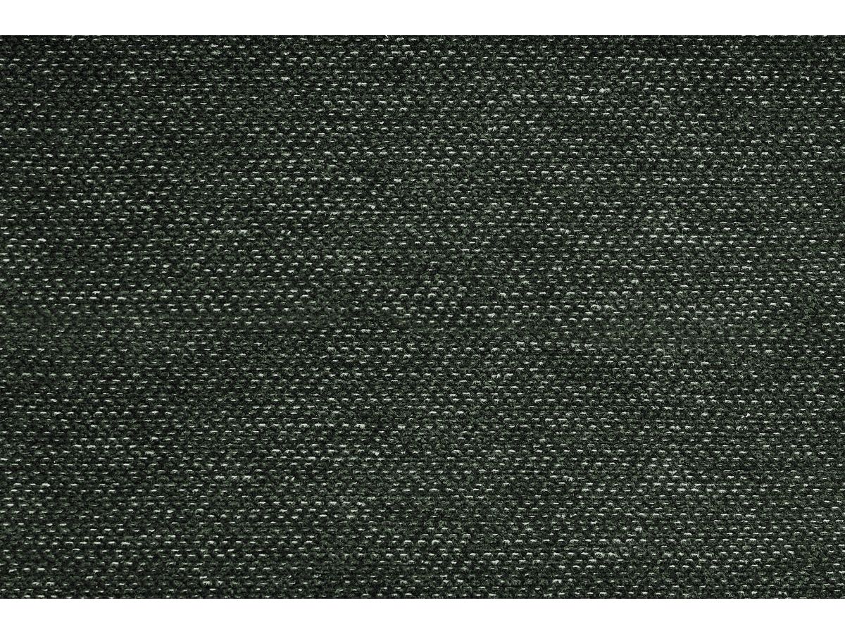 Canapé d'angle fixe EVEREST tissu chiné - Orange - Angle droit - 10 coussins