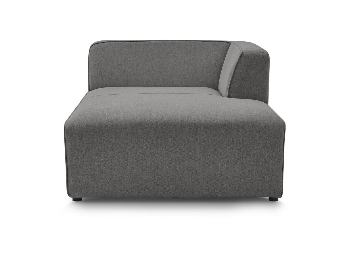 Méridienne pour canapé modulable MEGEVE tissu chiné