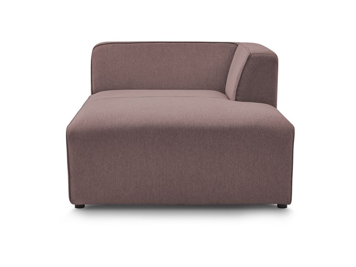 Méridienne pour canapé modulable MEGEVE tissu chiné