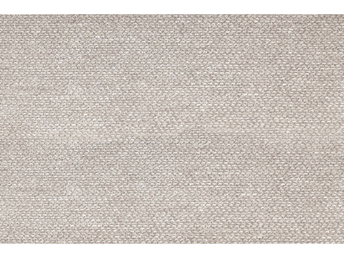 Canapé d'angle fixe EVEREST tissu chiné - Orange - Angle droit - 10 coussins