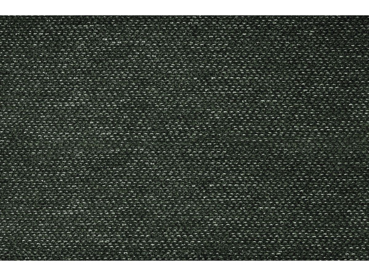 Canapé d'angle fixe EVEREST tissu chiné - Orange - Angle droit - 10 coussins