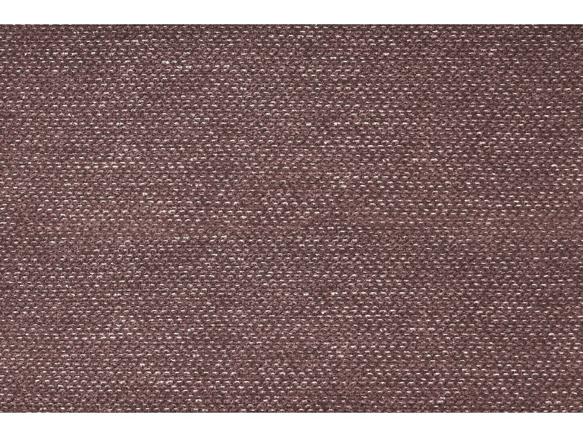 Canapé d'angle fixe EVEREST tissu chiné - Orange - Angle droit - 10 coussins
