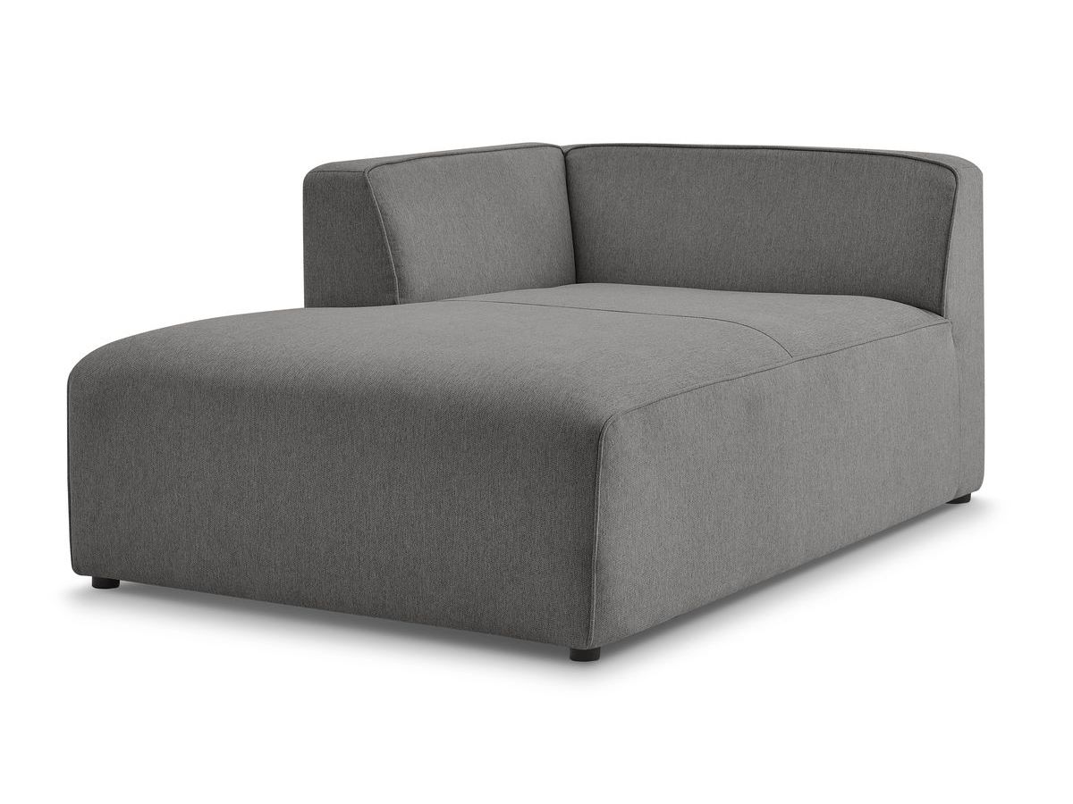 Méridienne pour canapé modulable MEGEVE tissu chiné
