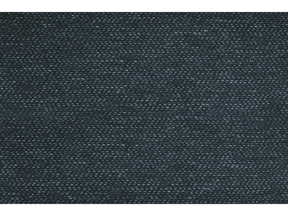 Canapé d'angle fixe EVEREST tissu chiné - Orange - Angle droit - 10 coussins
