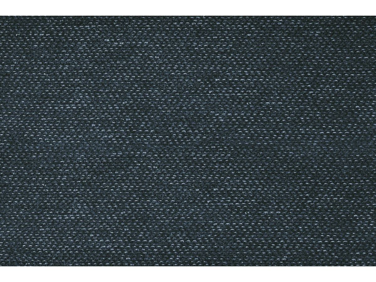 Canapé d'angle fixe EVEREST tissu chiné - Orange - Angle droit - 10 coussins