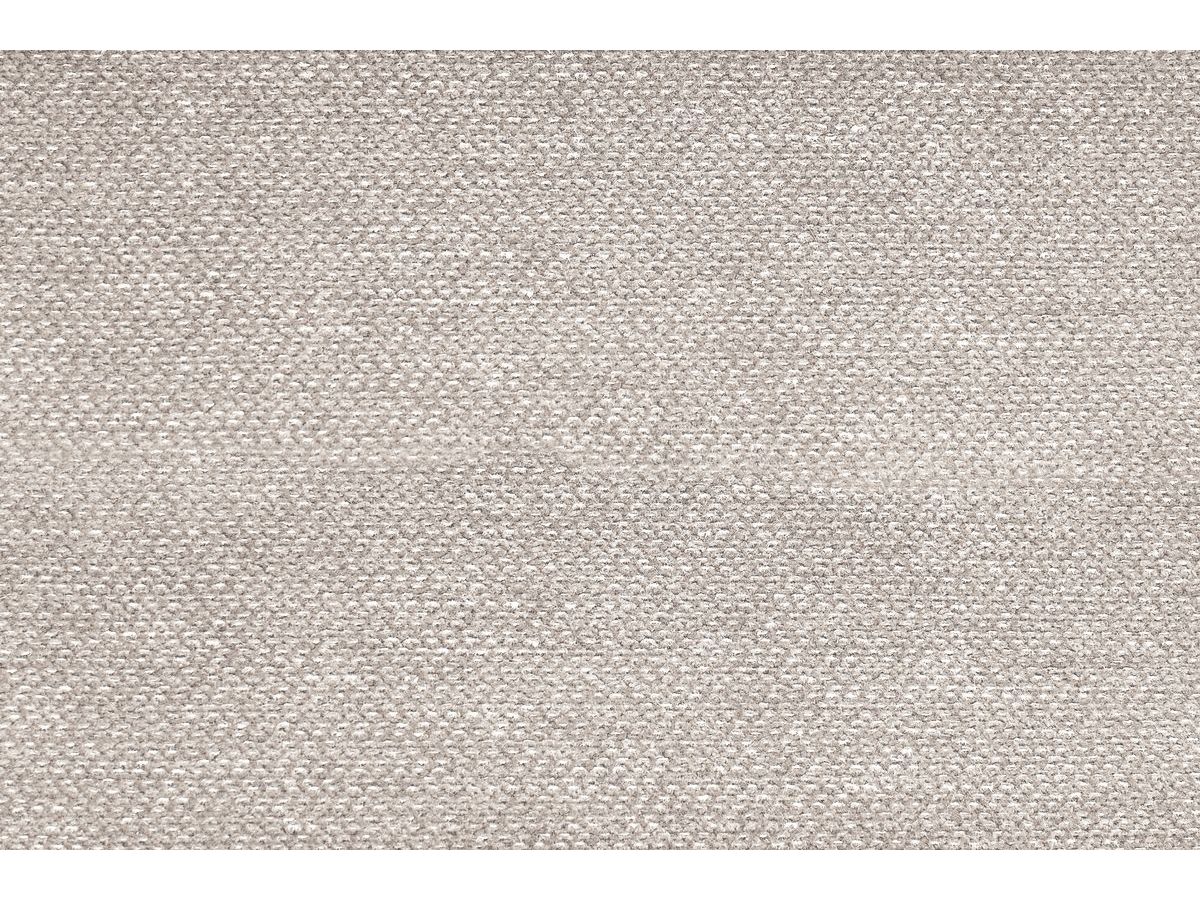 Canapé d'angle fixe EVEREST tissu chiné - Orange - Angle droit - 10 coussins