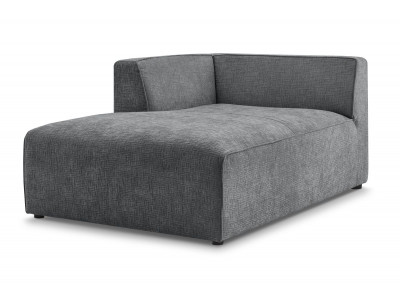 Méridienne pour canapé modulable MEGEVE tissu texturé