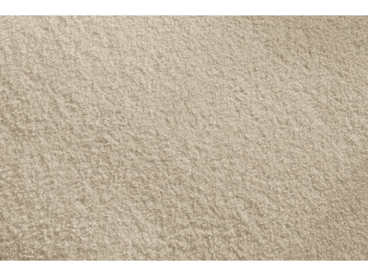 Méridienne pour canapé modulable MEGEVE tissu bouclette