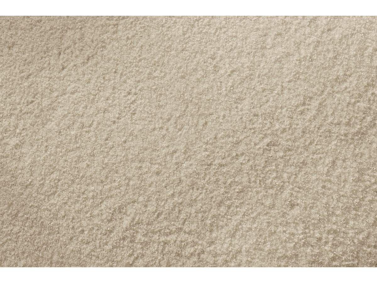 Méridienne pour canapé modulable MEGEVE tissu bouclette