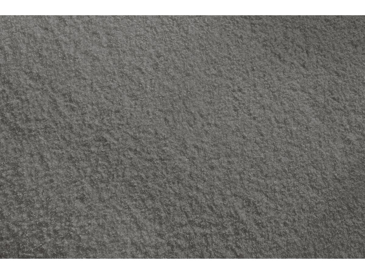 Canapé d'angle fixe EVEREST tissu chiné - Orange - Angle droit - 10 coussins