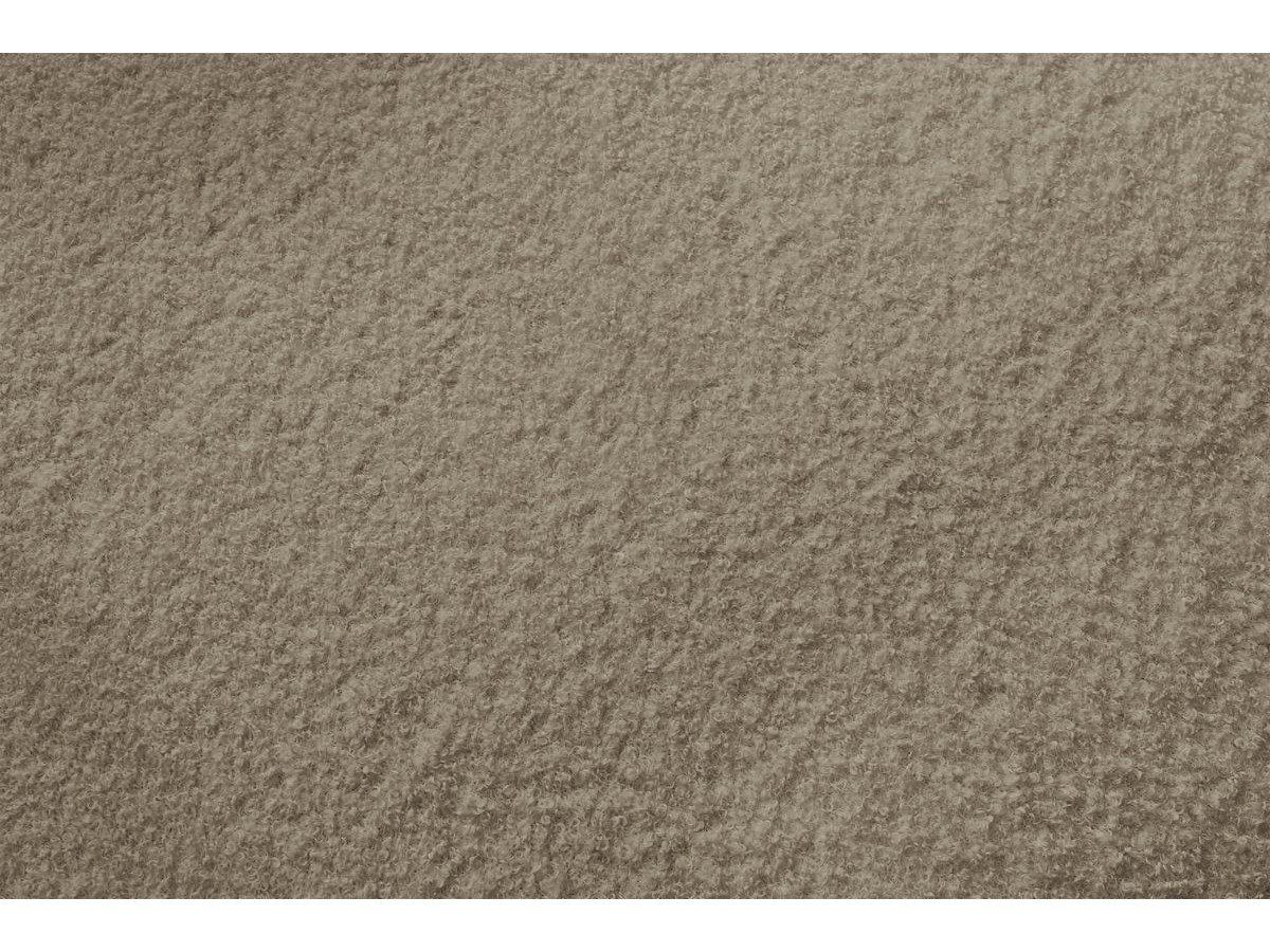 Méridienne pour canapé modulable MEGEVE tissu bouclette