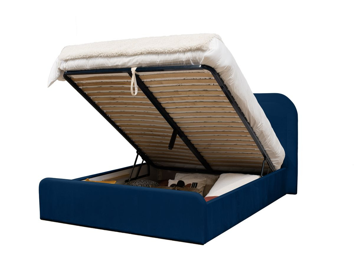 Lit coffre CASSIOPEE bleu foncé — vue 6