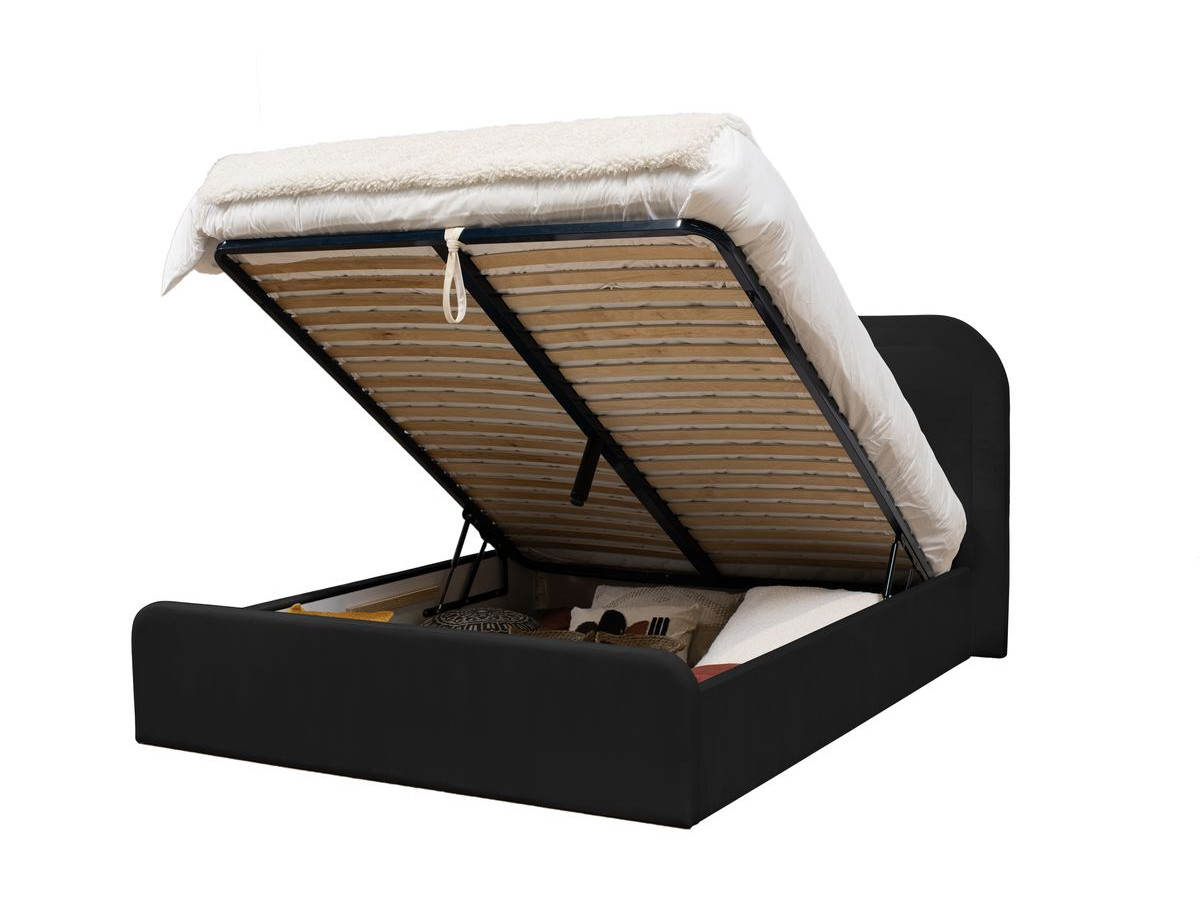 Lit coffre CASSIOPEE gris foncé — vue 6