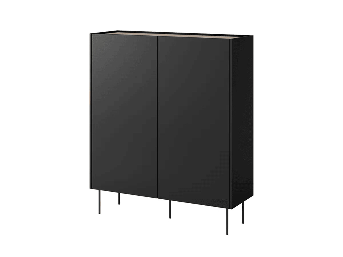 ATLAS 120 cm 2-deurs hoog dressoir