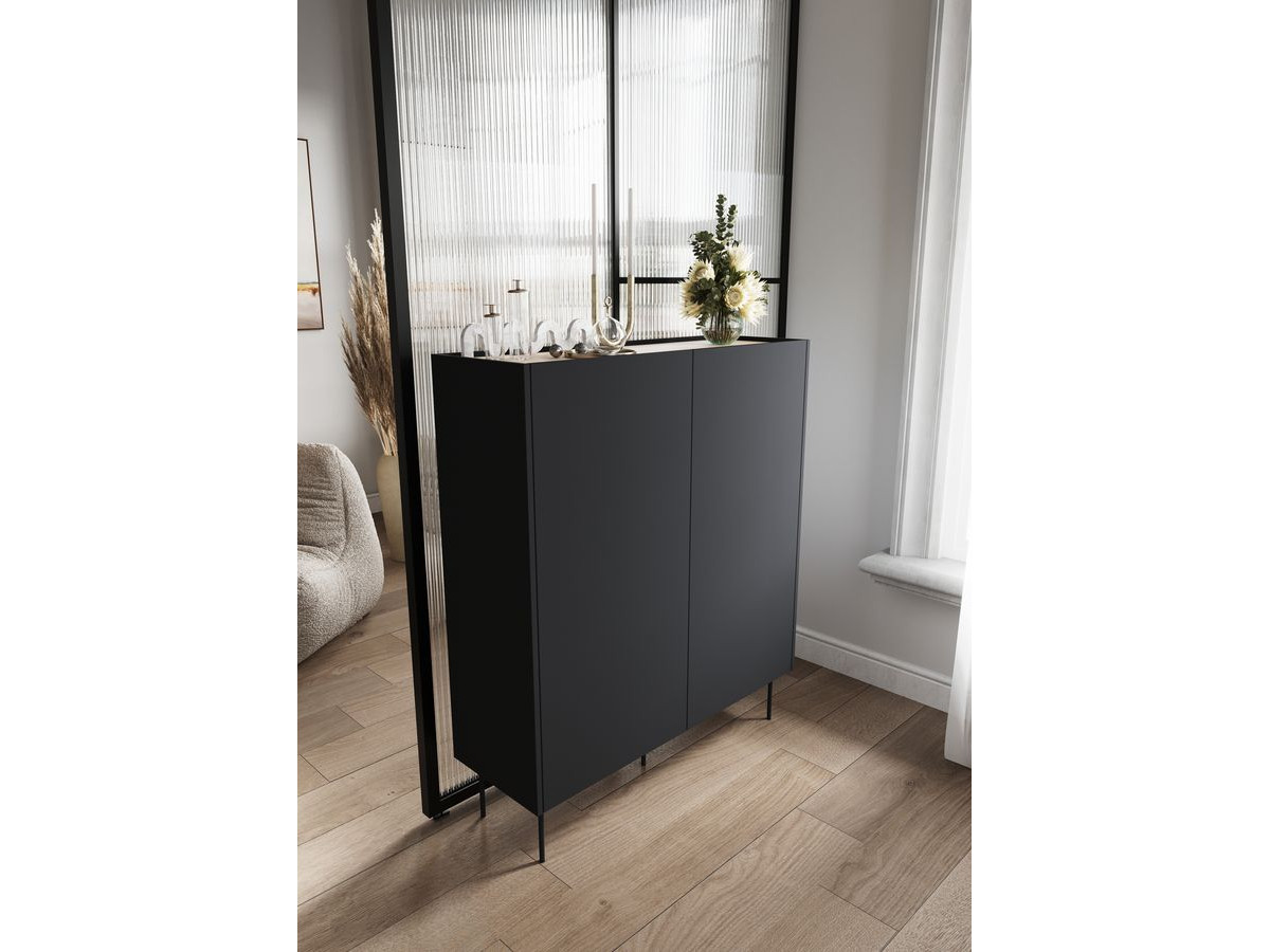 ATLAS 120 cm 2-deurs hoog dressoir