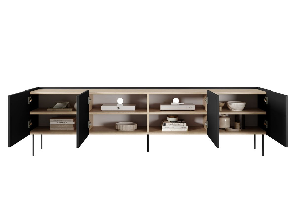 ATLAS 4-deurs tv-meubel 220 cm