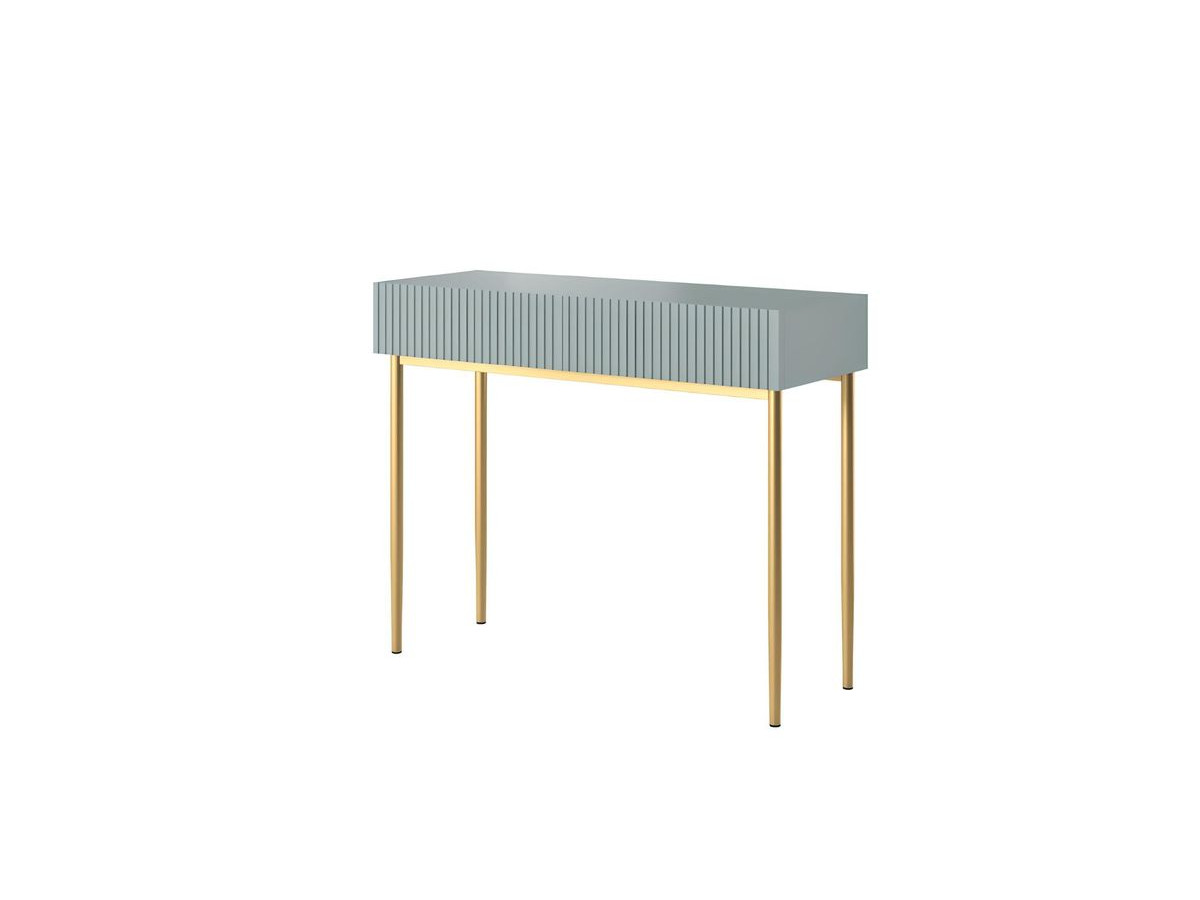 KASHA consoletafel met 2 laden en gouden poten