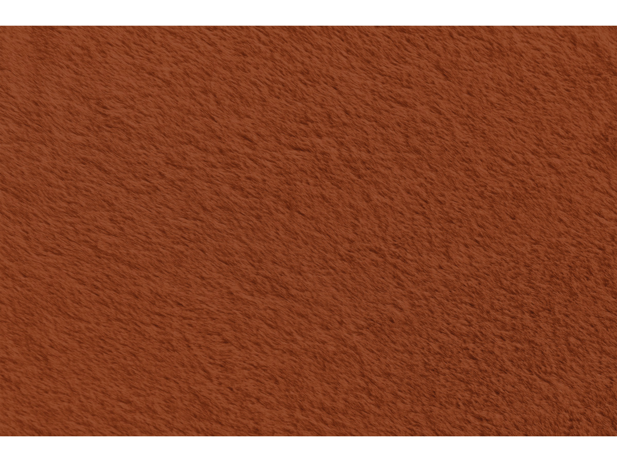 Pouf ultra moelleux MERIBEL tissu imitation fourrure