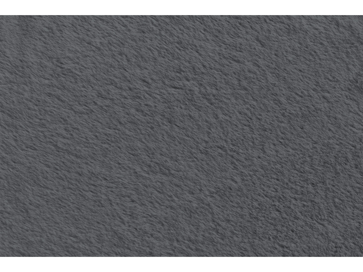 Pouf ultra moelleux MERIBEL tissu imitation fourrure