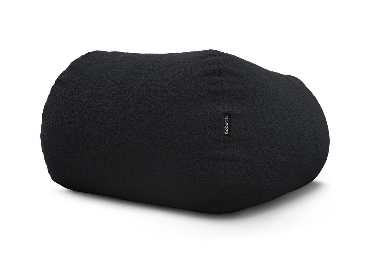Pouf ultra moelleux MERIBEL tissu bouclette
