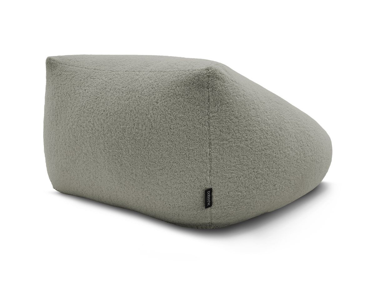 Pouf ultra moelleux LILIBET tissu bouclette
