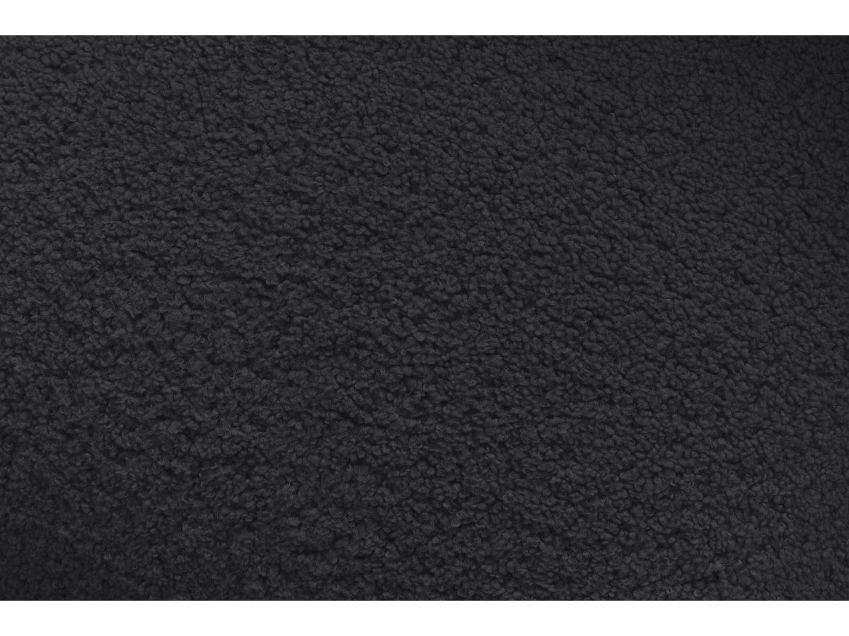 Canapé d'angle fixe EVEREST tissu chiné - Orange - Angle droit - 10 coussins