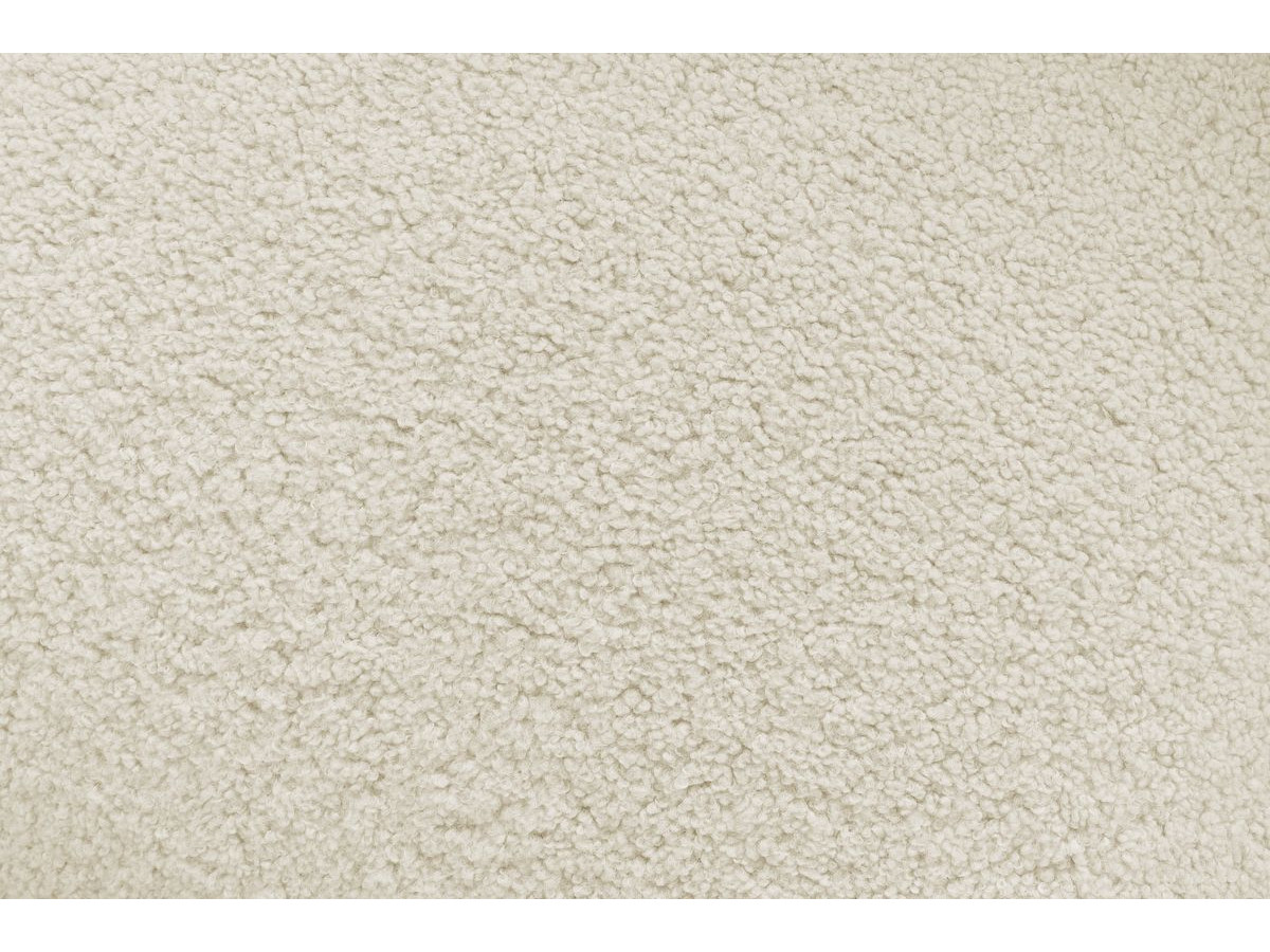 Canapé d'angle fixe EVEREST tissu chiné - Orange - Angle droit - 10 coussins