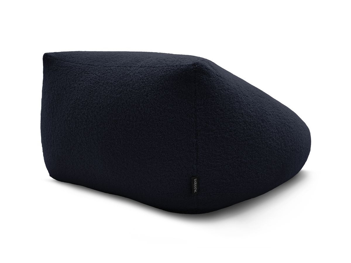 Pouf ultra moelleux LILIBET tissu bouclette