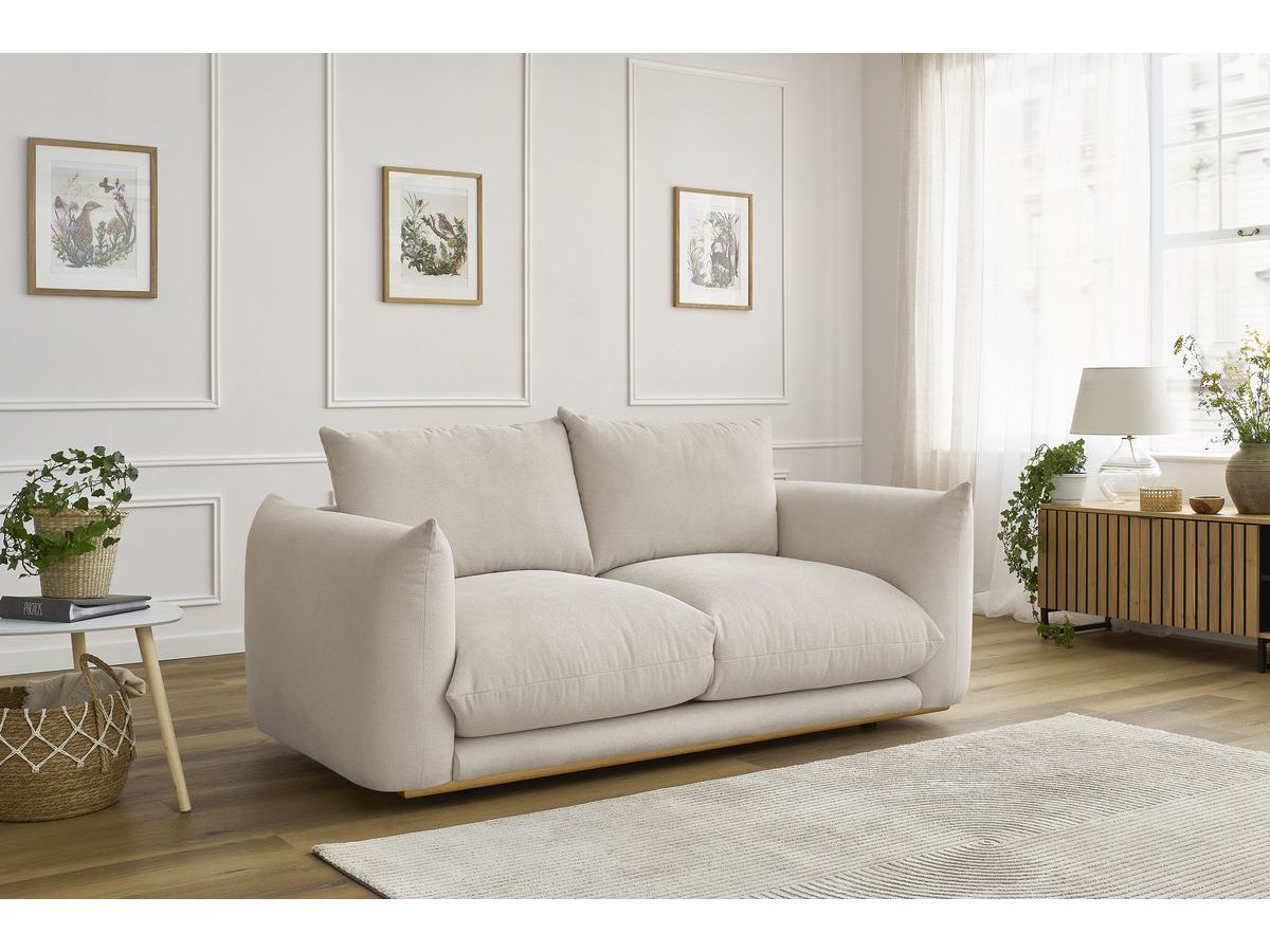 Canapé droit 2 places ERNEST beige — vue 5