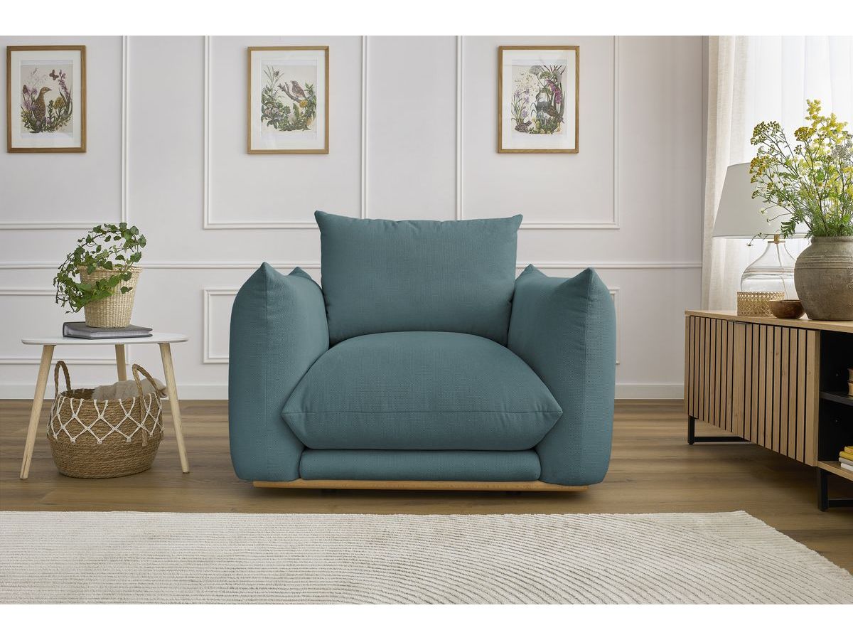 Fauteuil ERNEST bleu foncé — vue 6