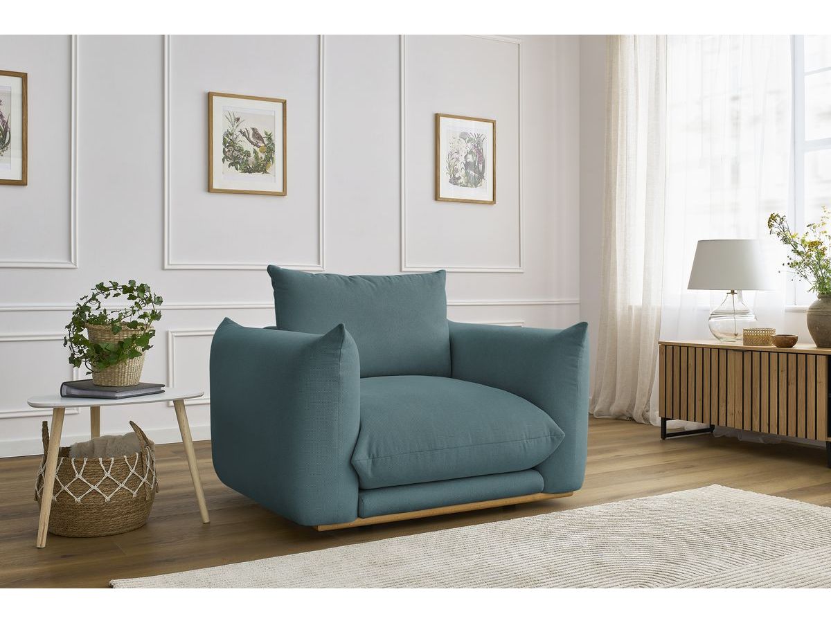 Fauteuil ERNEST bleu foncé — vue 5