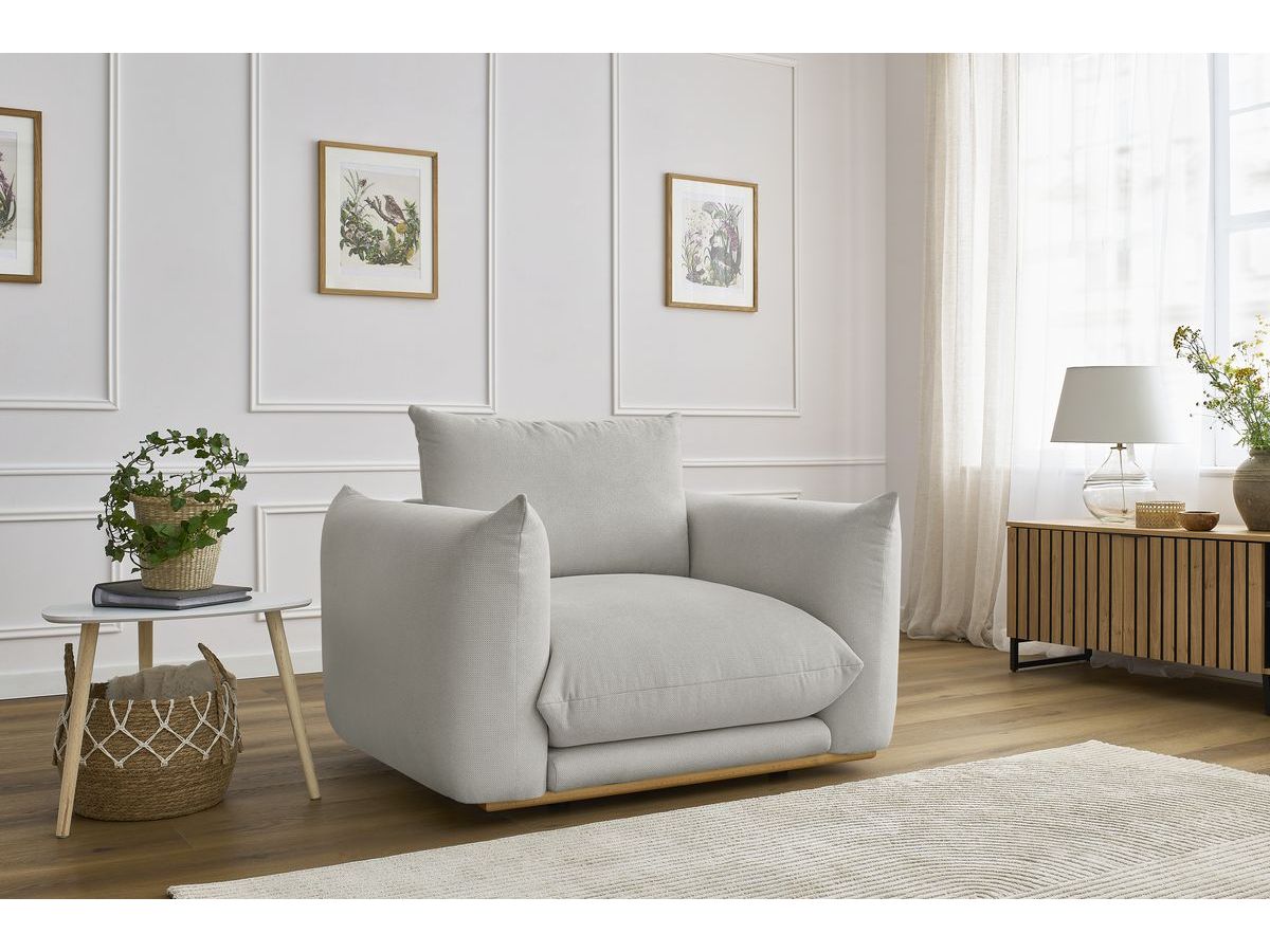 Fauteuil ERNEST gris clair — vue 5