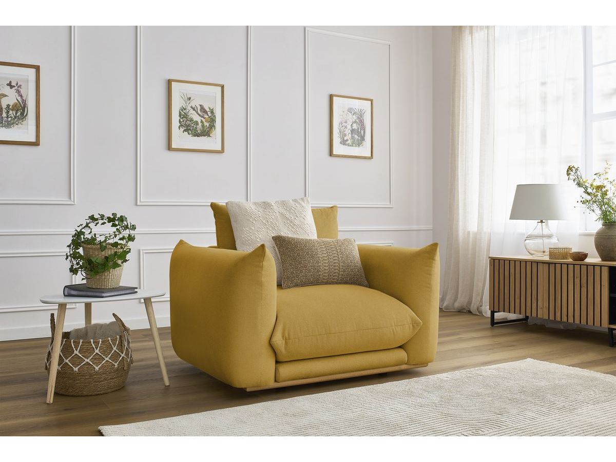 Fauteuil ERNEST jaune