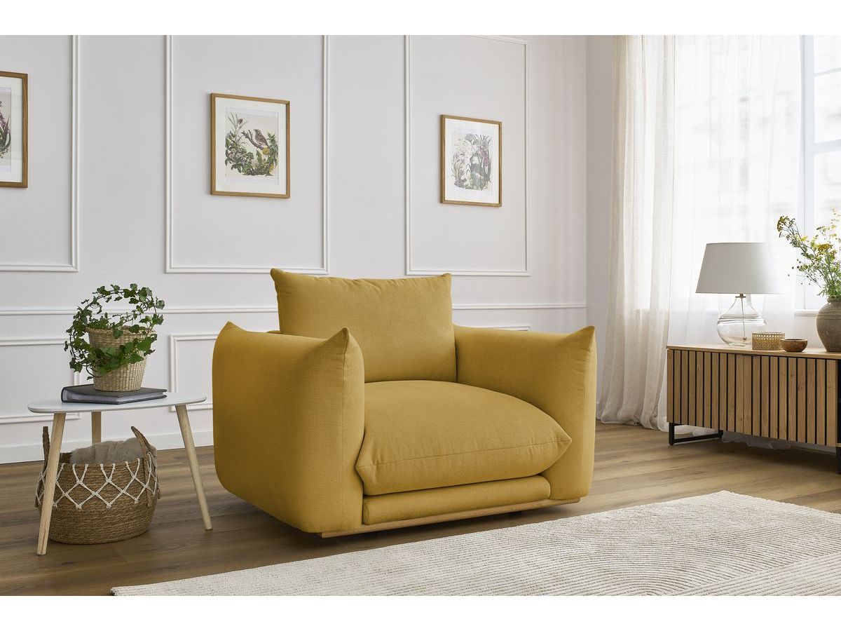 Fauteuil ERNEST jaune — vue 5