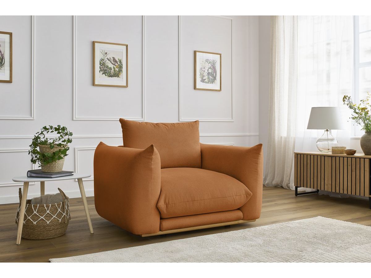 Fauteuil ERNEST orange — vue 5