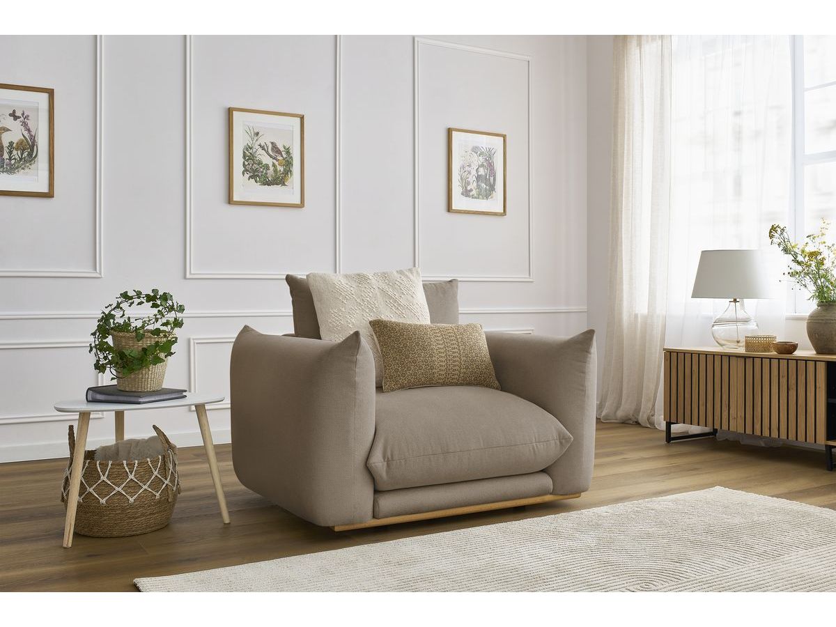 Fauteuil ERNEST taupe