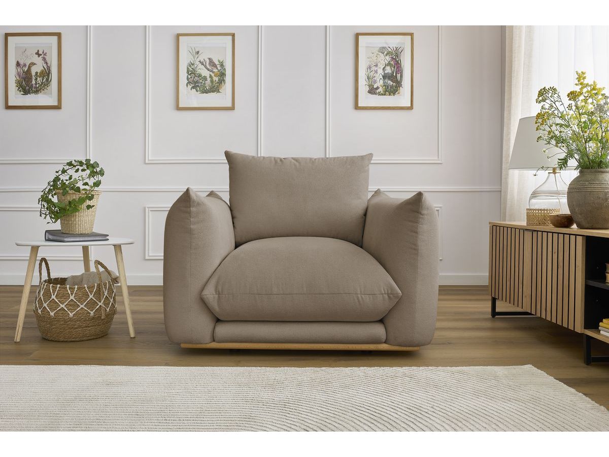 Fauteuil ERNEST taupe — vue 6