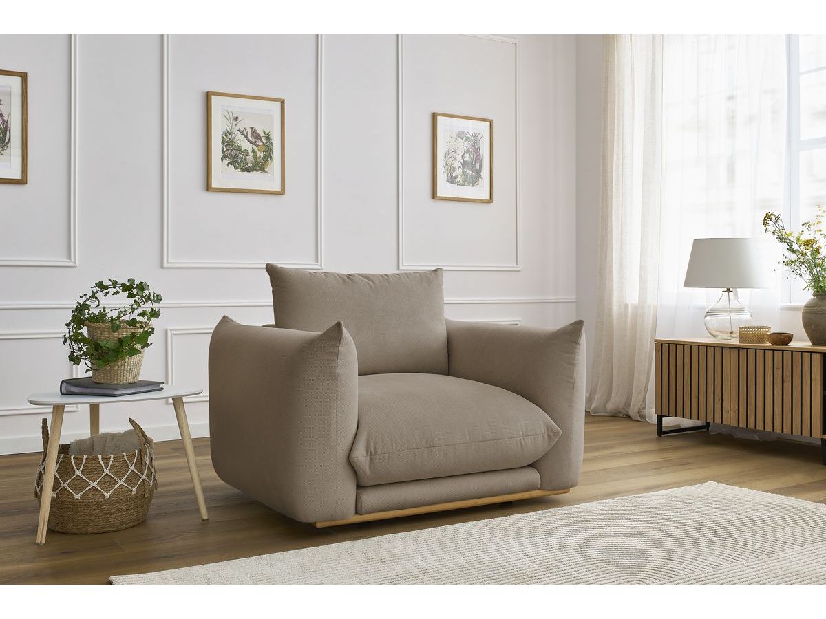 Fauteuil ERNEST taupe — vue 5