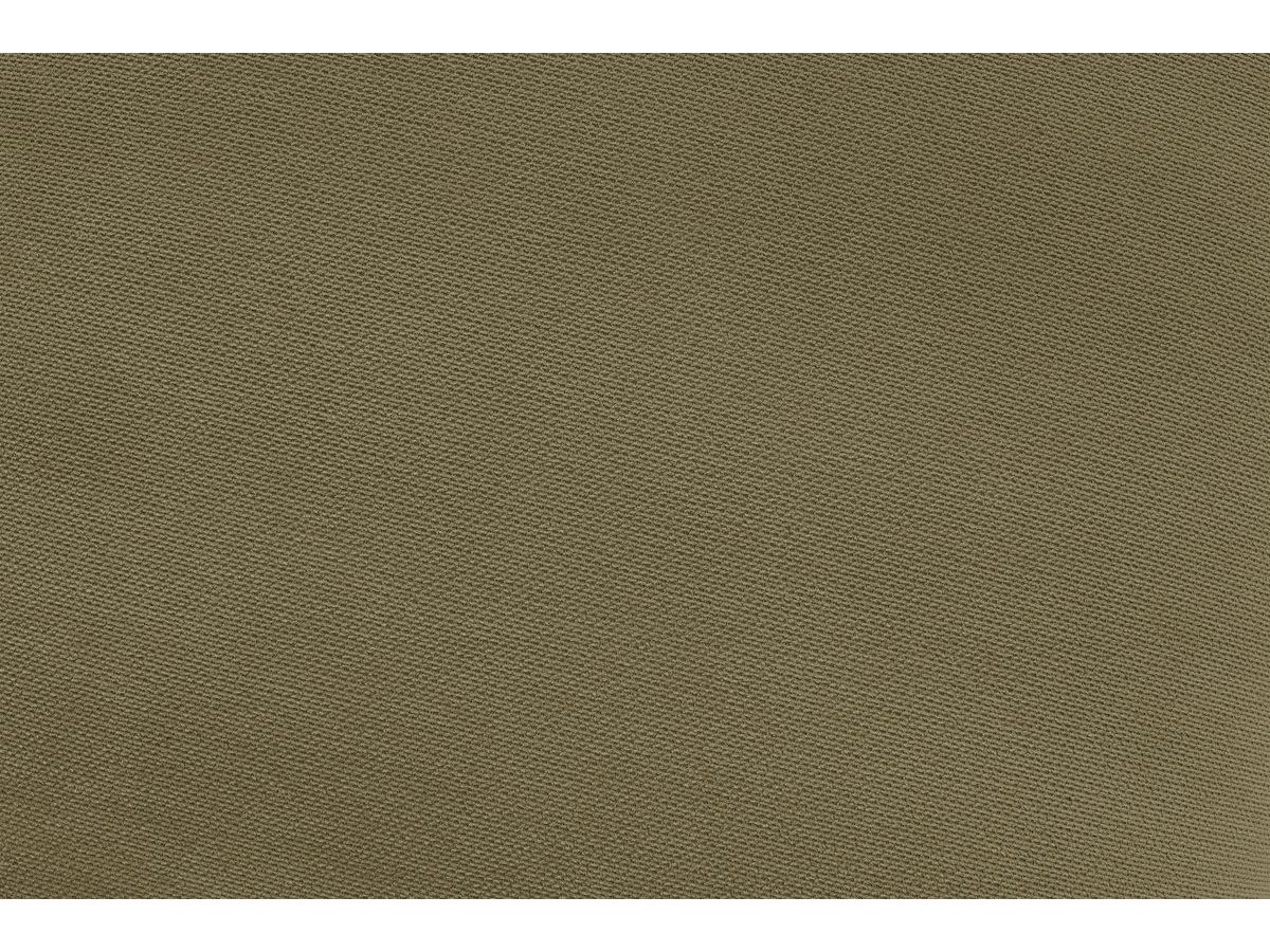 Canapé d'angle fixe EVEREST tissu chiné - Orange - Angle droit - 10 coussins
