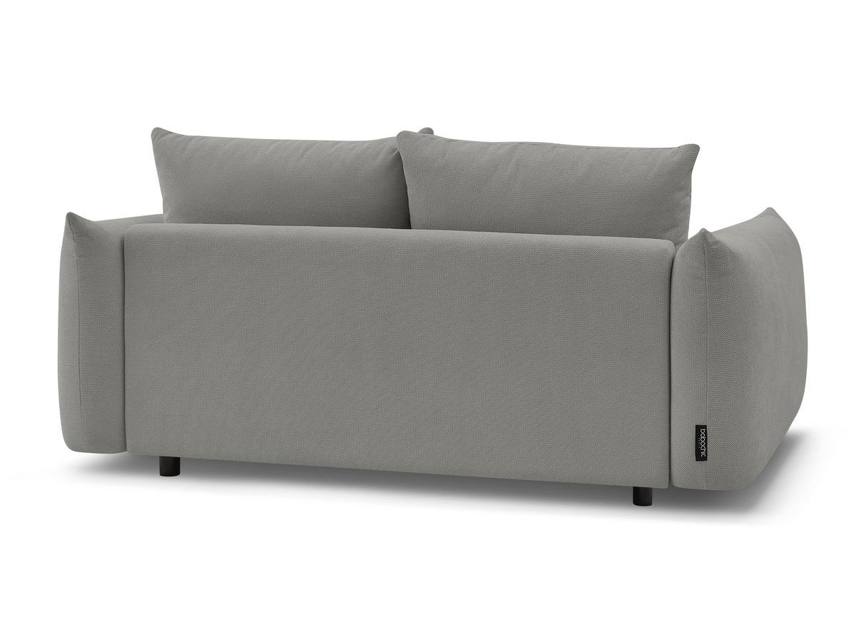 Canapé droit fixe 2 places ERNEST avec pouf