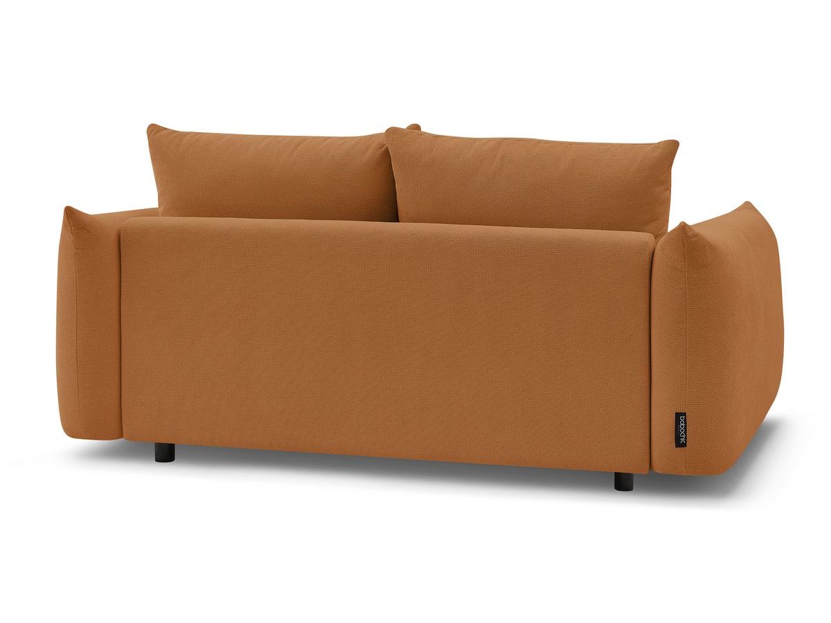 Canapé droit fixe 2 places ERNEST avec pouf