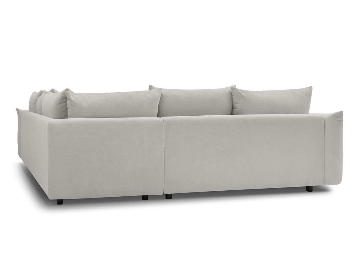 Canapé d'angle réversible ERNEST avec pouf