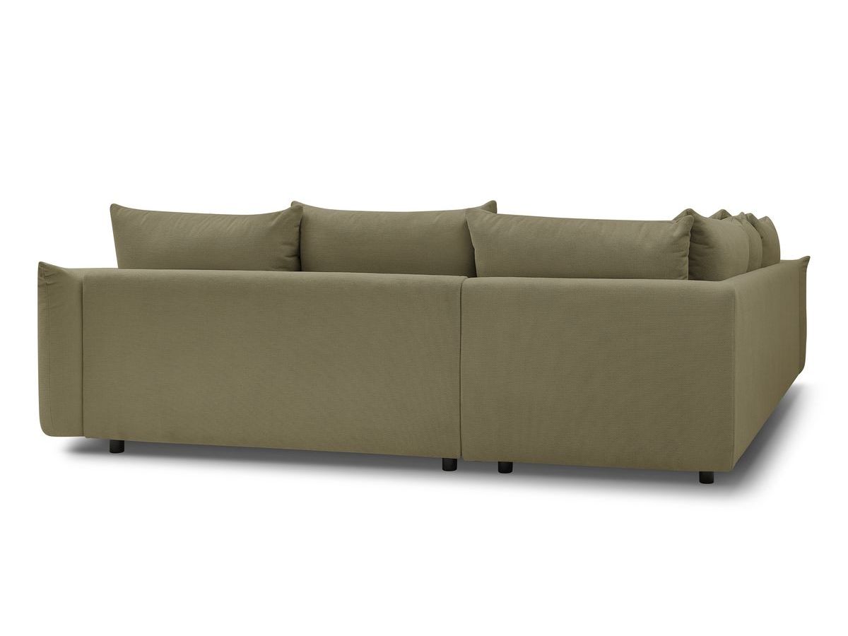 Canapé d'angle réversible ERNEST avec pouf