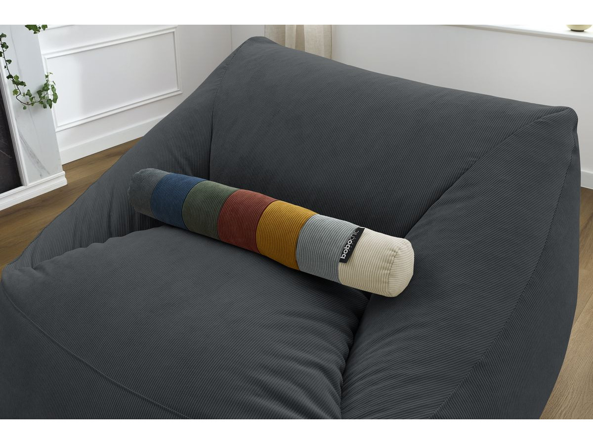 Pouf ultra moelleux LILIBET velours côtelé